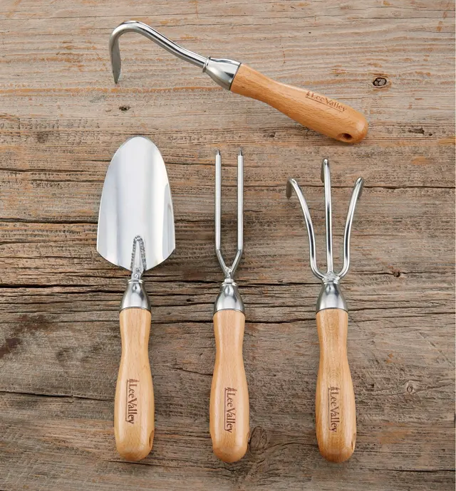 image of Set of 4 Lee Valley Garden Tools