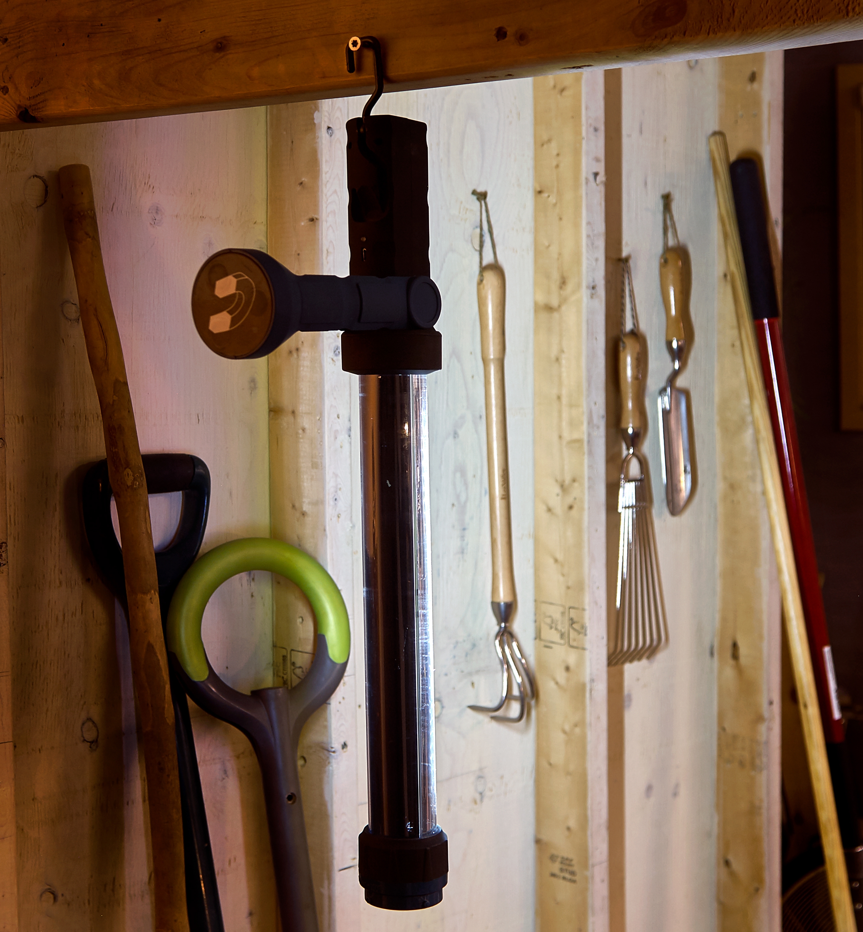 Paire de lampes de travail cylindriques