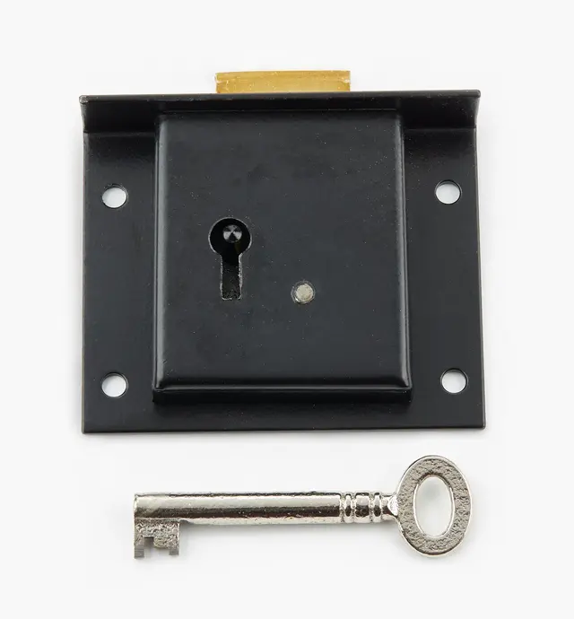 image of Japanned Steel Till Lock