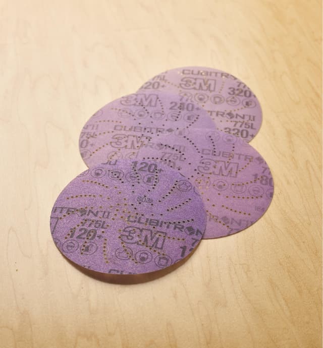 image of 3M Cubitron 5" Sanding Discs