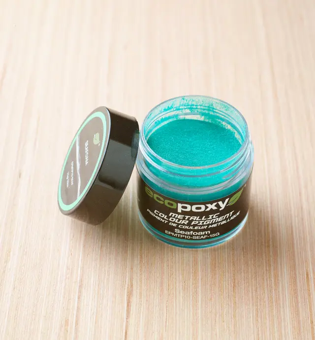 image of EcoPoxy Seafoam Metallic Pigment