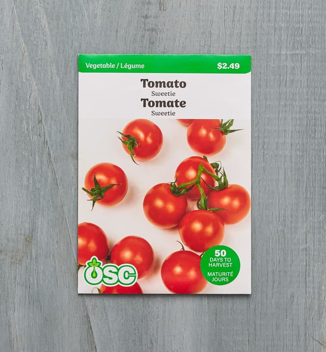 image of OSC Sweetie Tomato Seed Packets