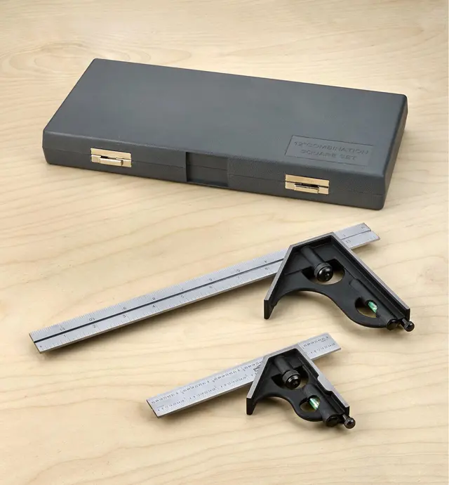 image of 12" & 6" Combination Square Set