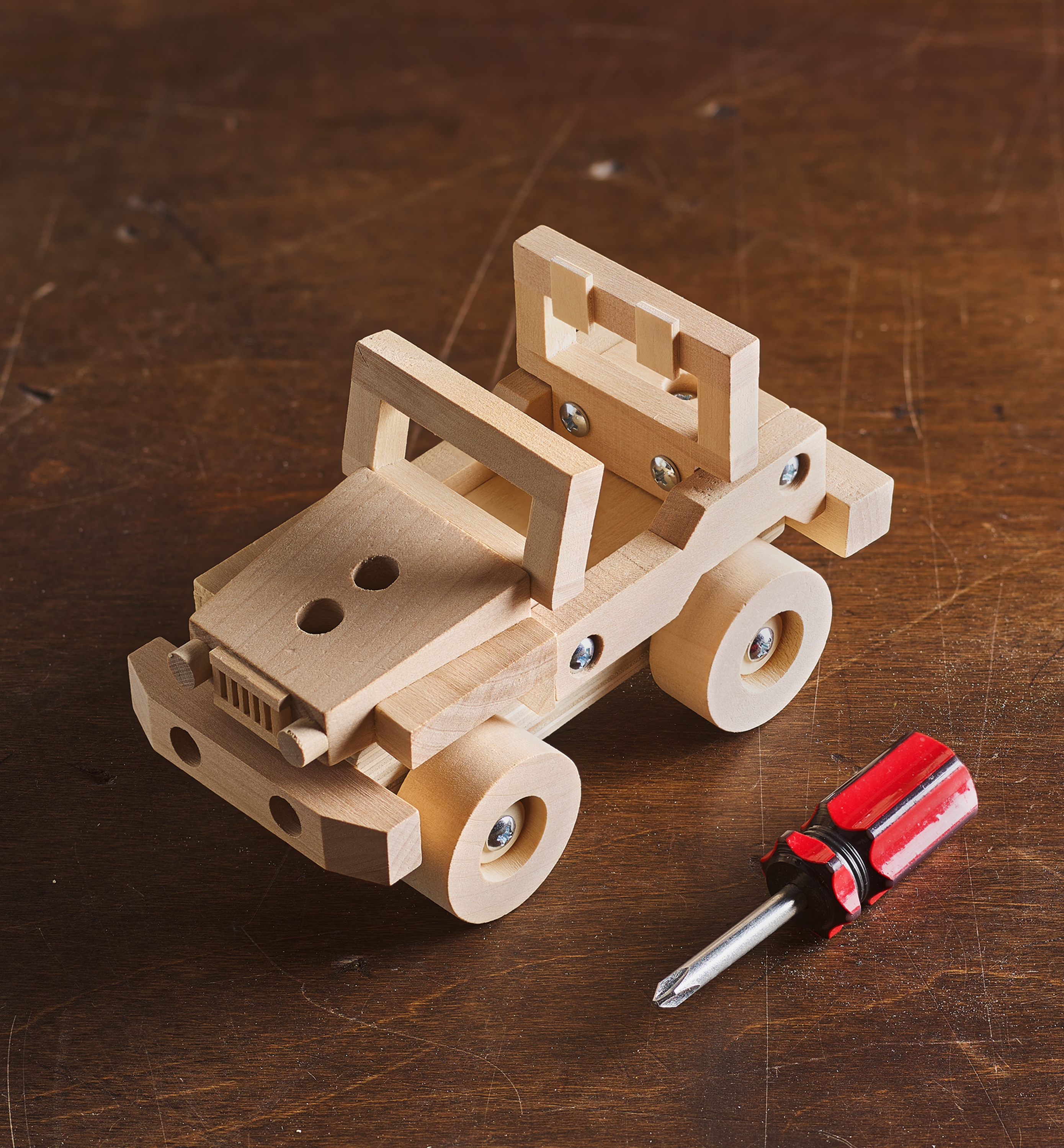 Easy-To-Build Wooden Toy Kits