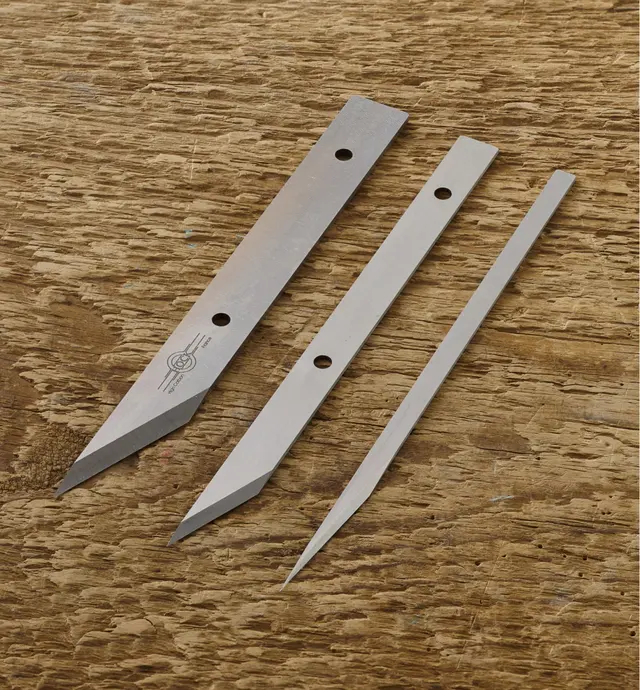 image of Hock Left-Hand Bevel Violin Knife Blades