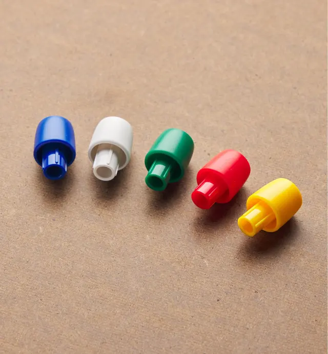 image of Colored Caps for Pica Pencils