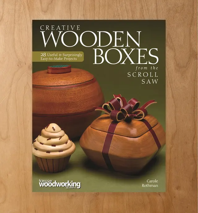 image of Creative Wooden Boxes from the Scroll Saw