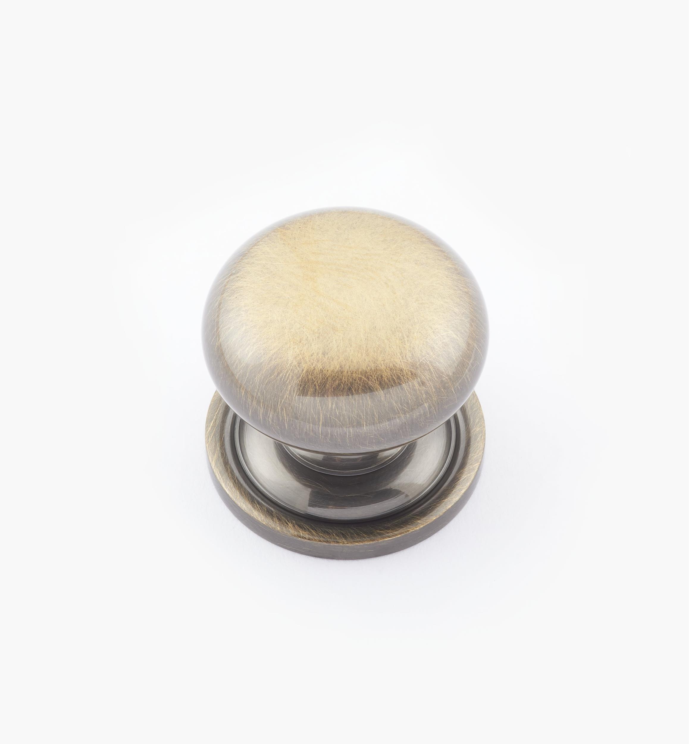 Round Brass Plain Knobs