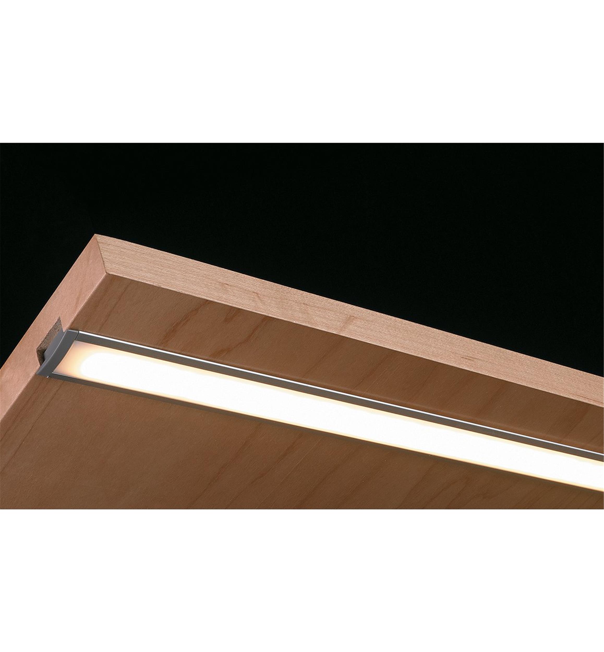 Support encastrable pour luminaires-rubans à DEL