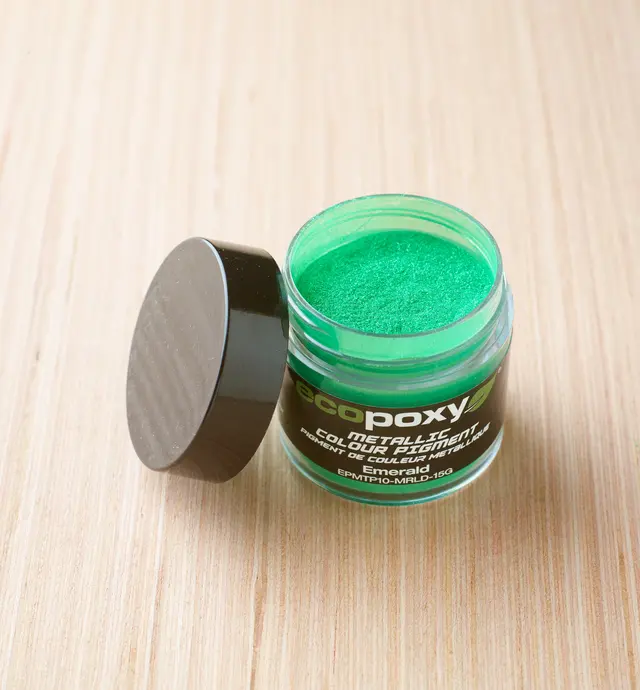image of EcoPoxy Emerald Metallic Pigment