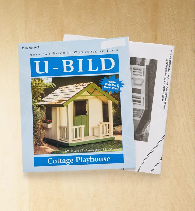 image of Cottage Playhouse Plan