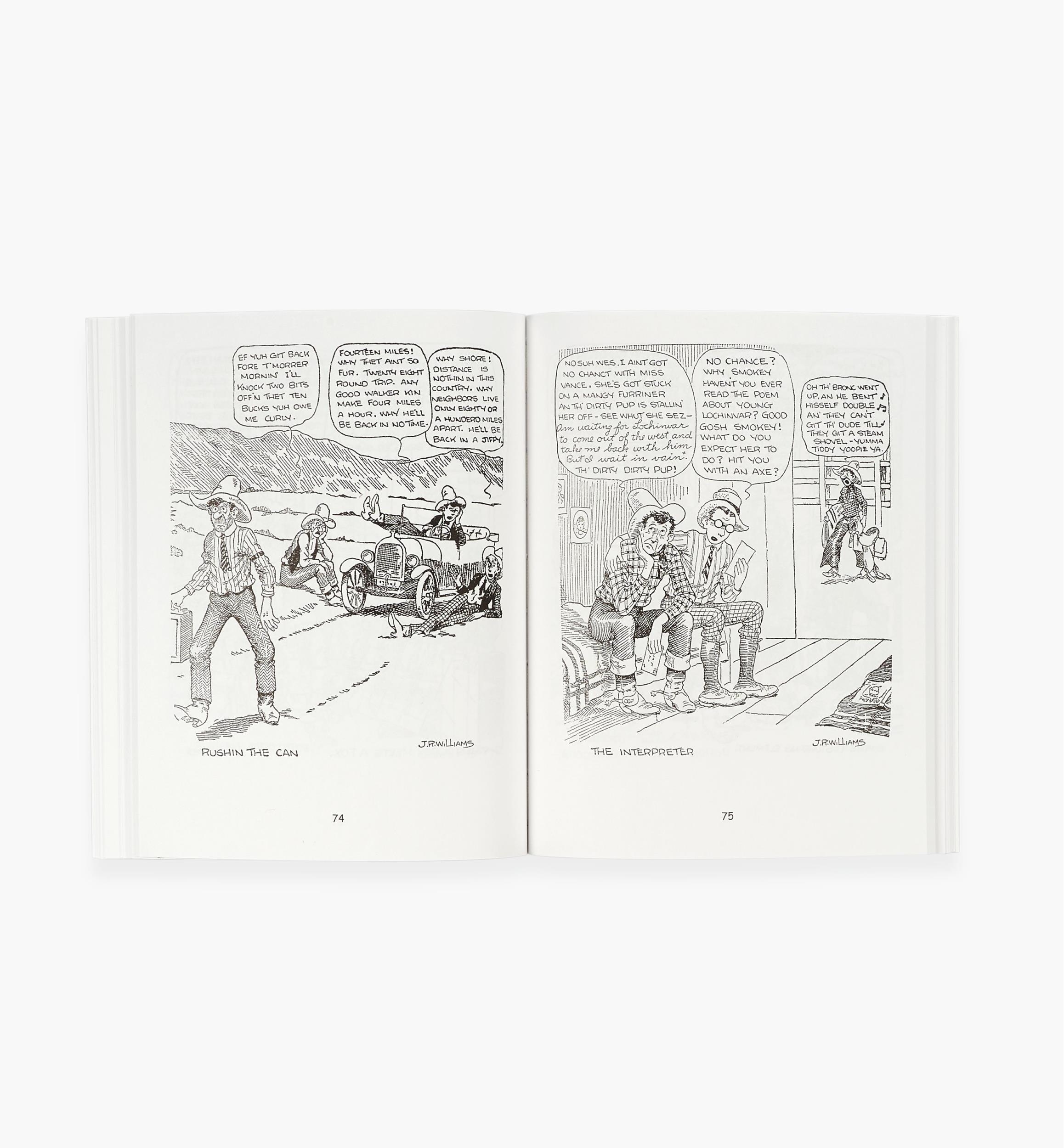 Classic Cowboy Cartoons, Vols. 1-4