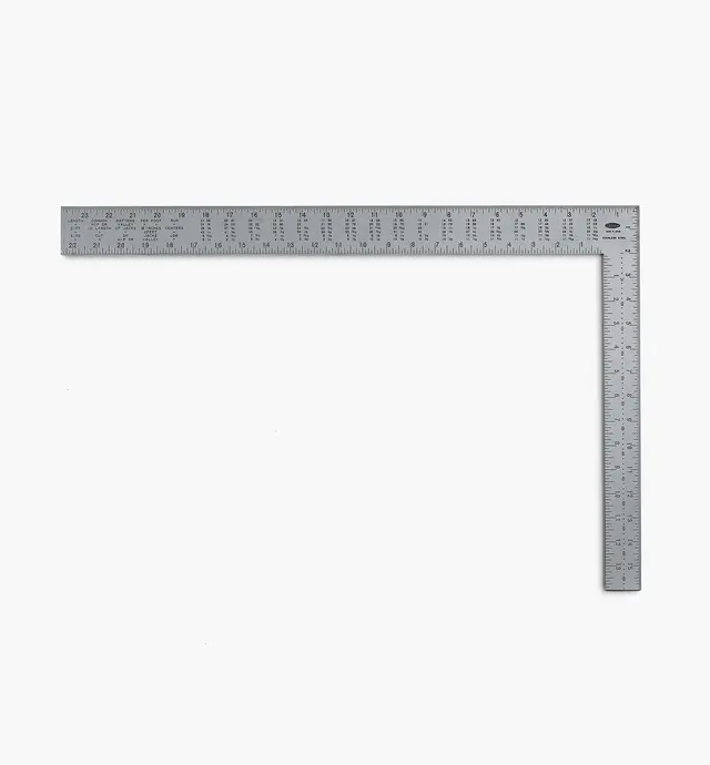 image of Carpenter's Stainless-Steel Square