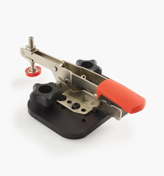 image of T-Track Toggle Clamp Plate & Bessey Auto-Adjust Clamps