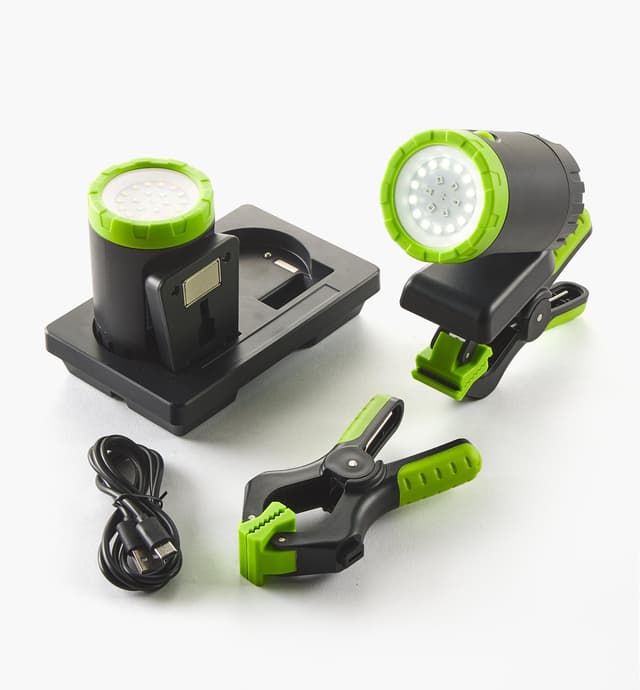 image of Pair of Rechargeable Clip Lights