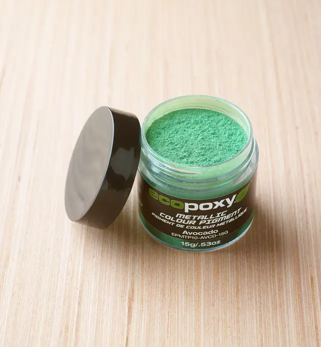 image of Pigment métallique EcoPoxy, avocat