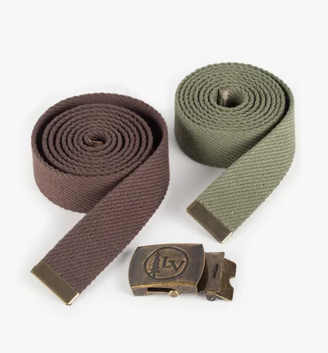 image of Lee Valley Woven Belt Set