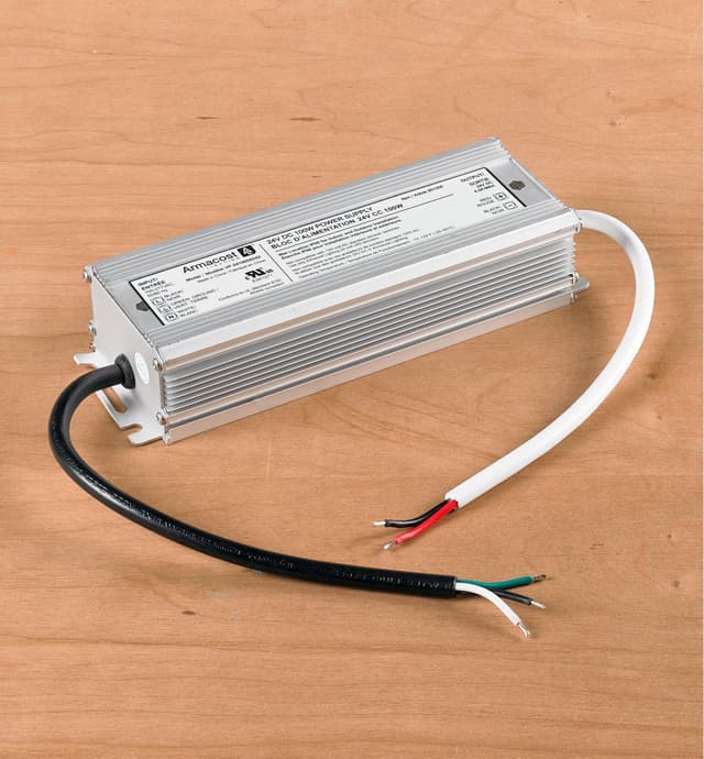 image of Transformateurs 24 V pour luminaires-rubans à DEL blanches et à couleur réglable pour l'intérieur et l'extérieur