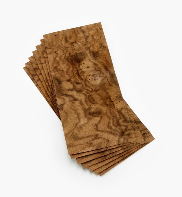 image of Walnut Burl Veneer Packages