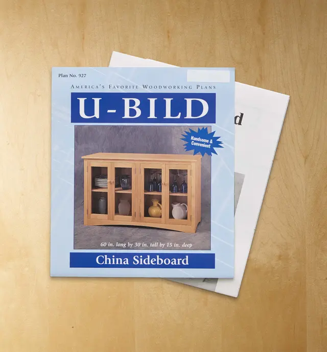 image of China Sideboard Plan