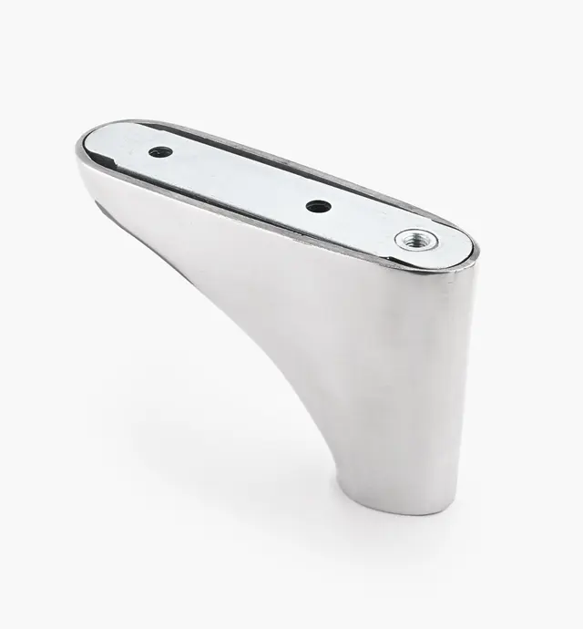 image of Pied de meuble arrondi en aluminium