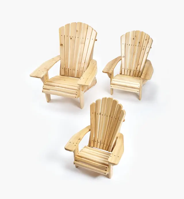 image of Small Adirondack Chair Plans