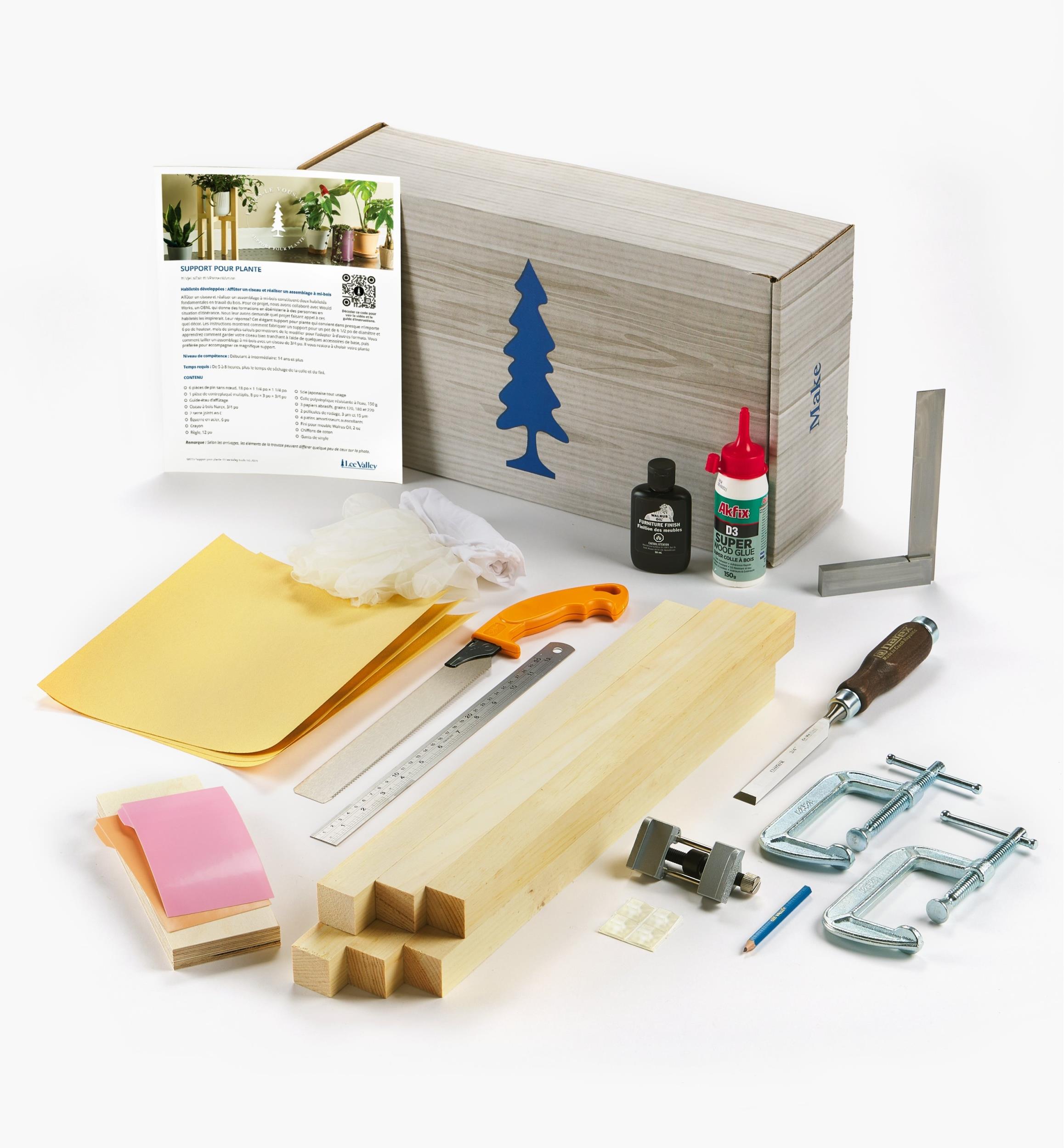 Trousse-projet – Support pour plante