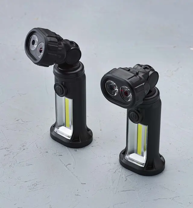 image of Paire de lampes de travail articulées