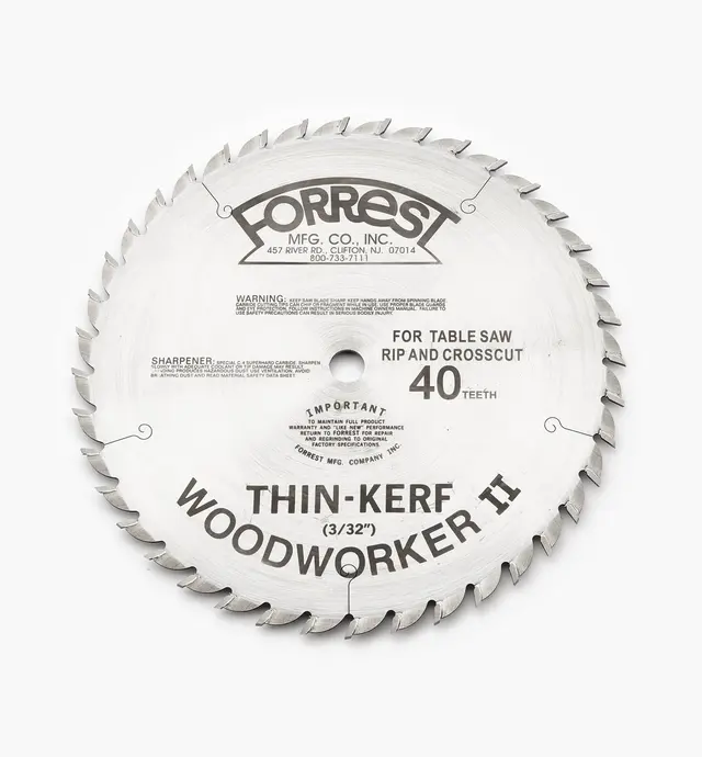 image of Forrest Woodworker Blades
