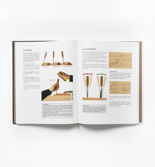 image of Manuel de sculpture sur bois – Technologie et initiation