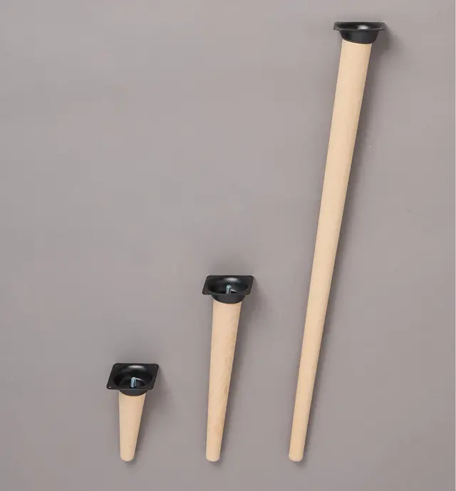 image of Angled Wooden Table Legs