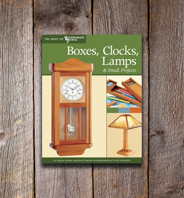 image of Boxes, Clocks, Lamps, and Small Projects (Best of Woodworkerâs Journal)