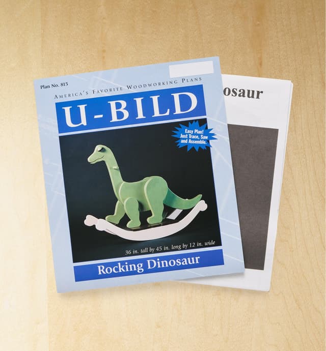 image of Rocking Dinosaur Plan