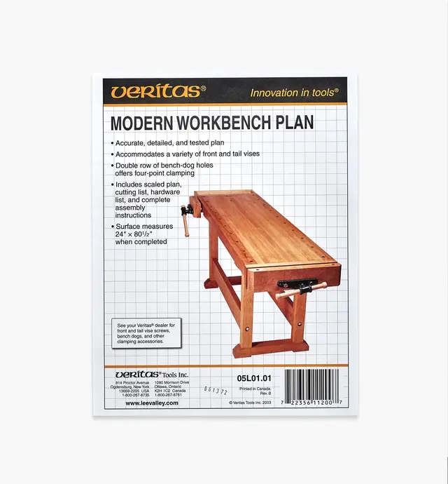 image of Modern Bench Plan