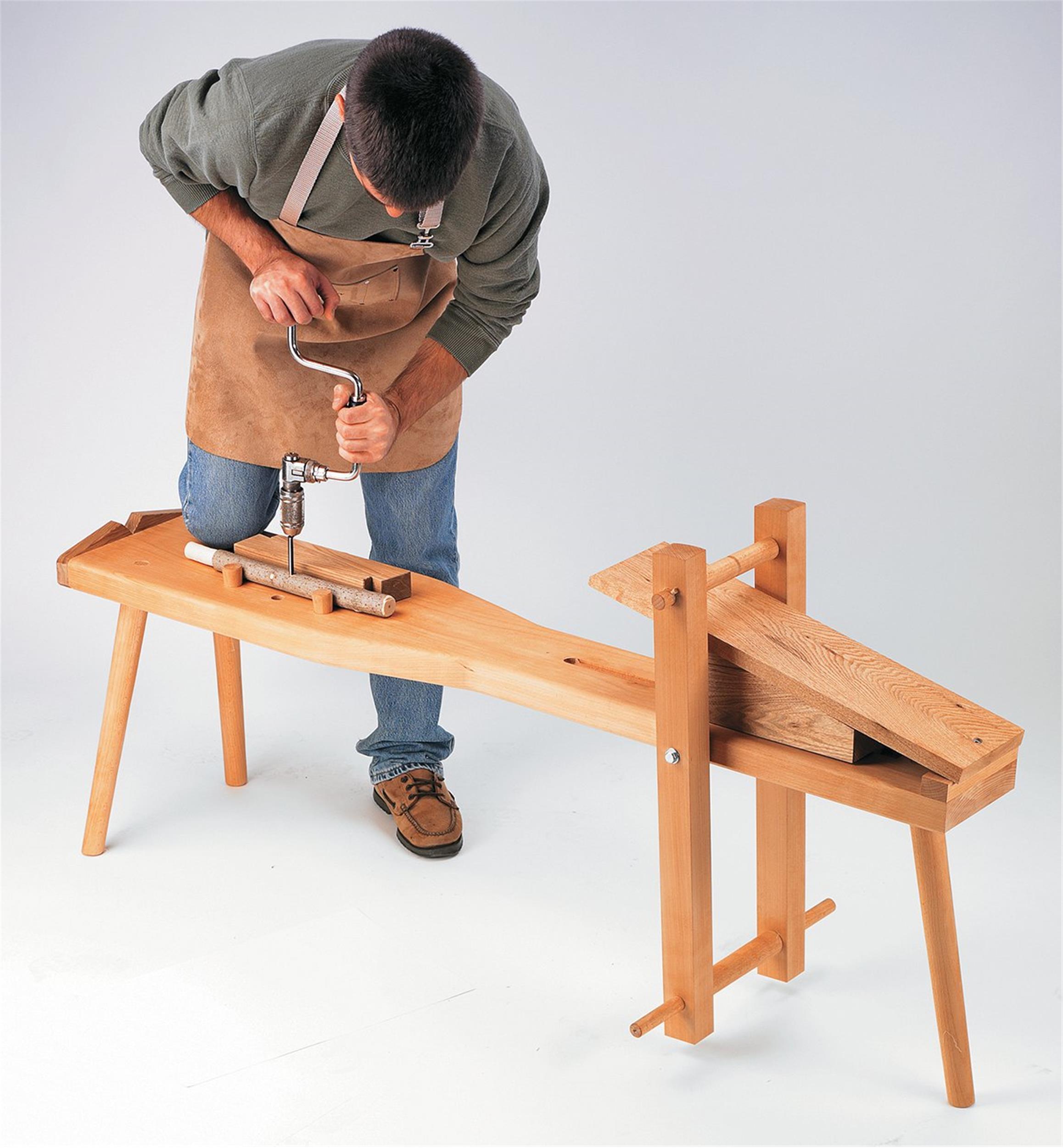 Plan de banc d’âne traditionnel