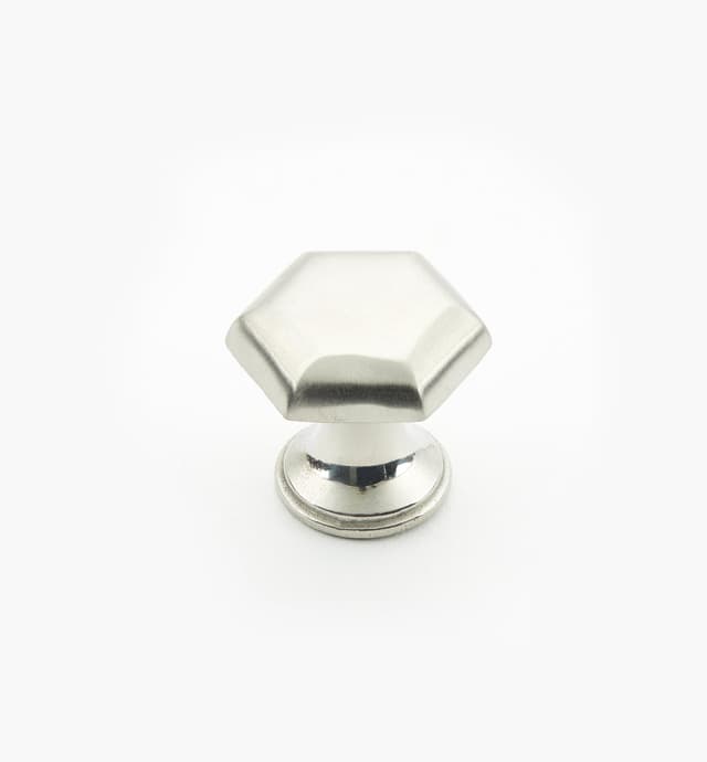 image of Stainless-Steel Polygon Knobs