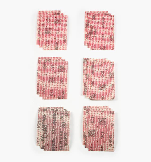 image of 18-Pc. Sample Pack of 3" × 5" Mirka Ultimax Ligno Grip Sheets