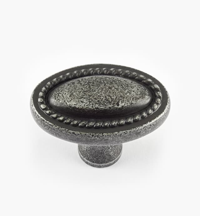 image of Rope-Edged Oval Knob