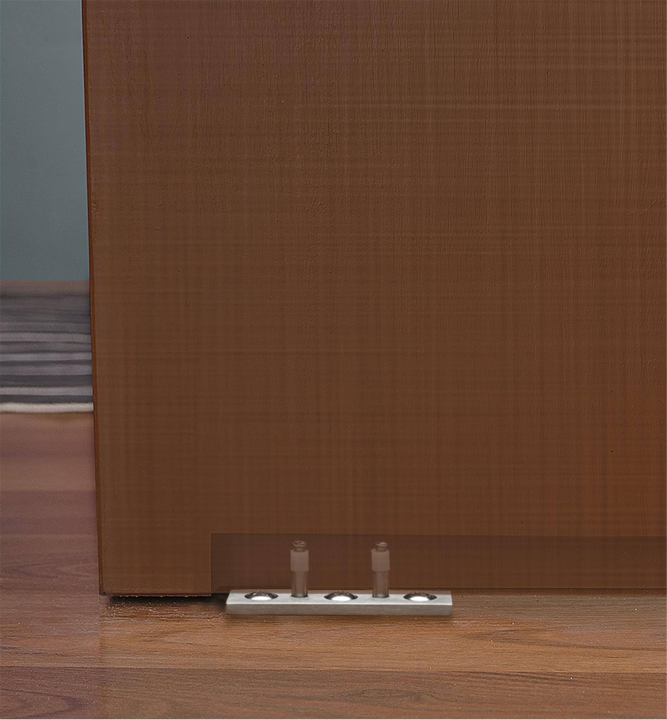 Quincaillerie en acier inoxydable pour porte coulissante