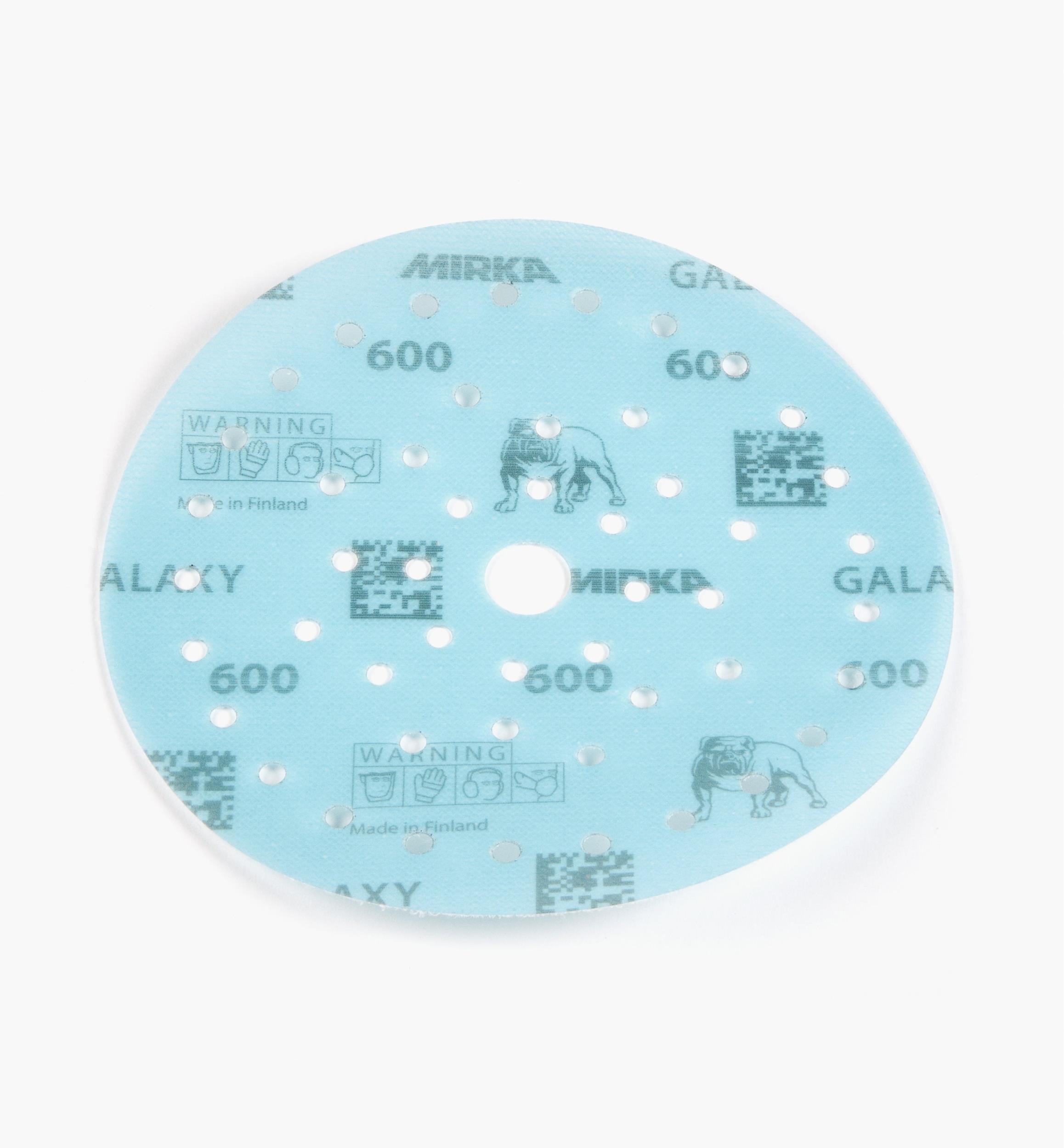 Disques abrasifs fins autoagrippants Mirka Galaxy Multifit