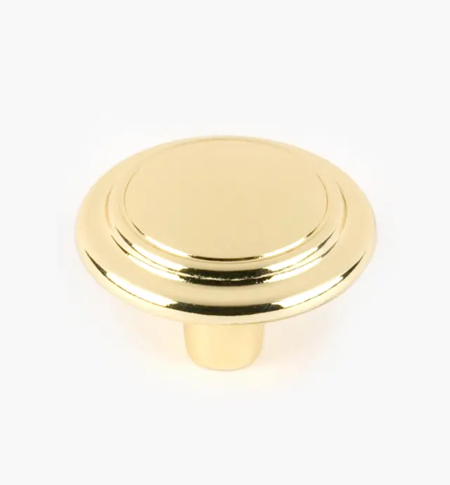 image of Brass Plate Accent Knob