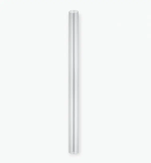 image of 2 1/2" × 36" Clear Pipe for Dust Collection Network