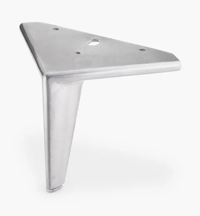 image of Pied de meuble en coin en aluminium