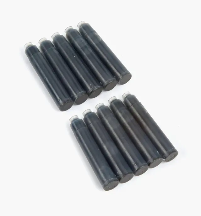 image of Black Ink Fountain Pen Cartridges