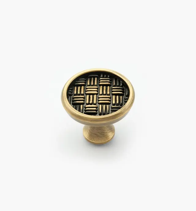 image of Crosshatch Pattern Knob