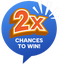 Get 2x chances to win S$50,000 Cash!