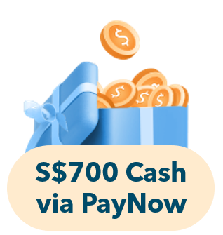 S$700 Cash via PayNow