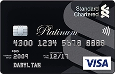 Standard Chartered Platinum Visa Credit Card