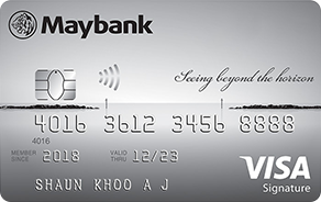 Maybank Horizon Visa Signature Card