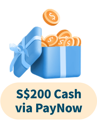 S$200 Cash via PayNow